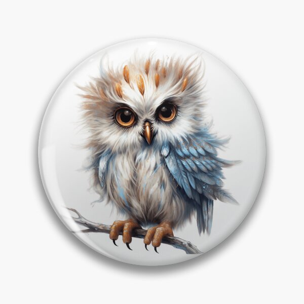 Item preview, cute baby owl designed and sold by Myrilwen.