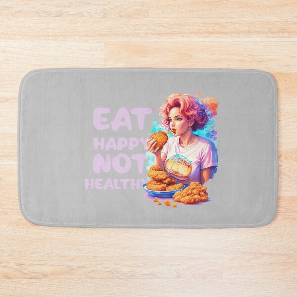 Artikelvorschau, Eat happy not healthy: Love's Gastronomic Journey entworfen und verkauft von Paolospresent.