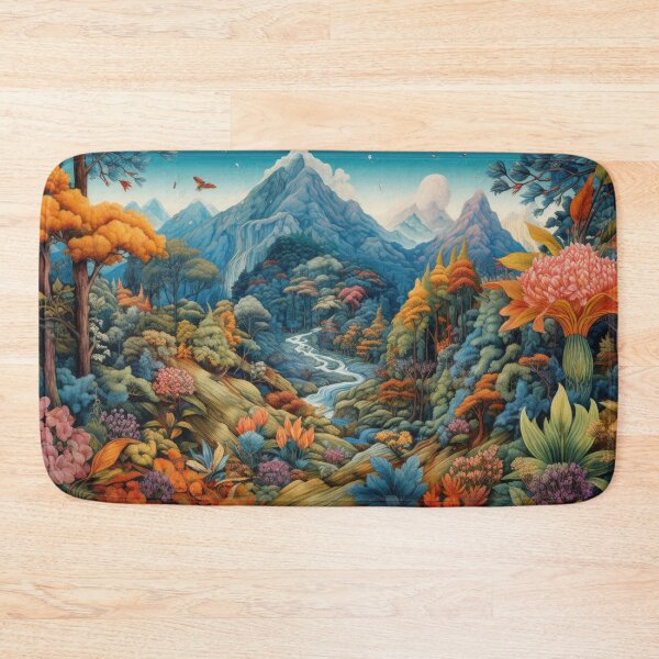 Item preview, Peaceful Mountain View designed and sold by WafflePoppy.
