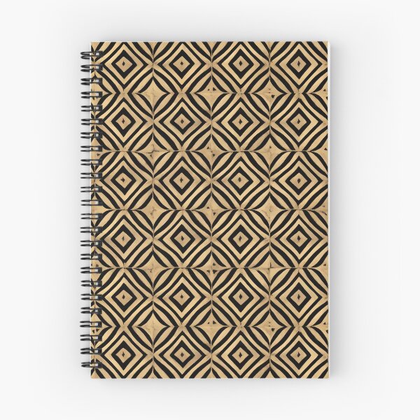 Item preview, Retro Tile Pattern dark beige with black designed and sold by RetroTile.
