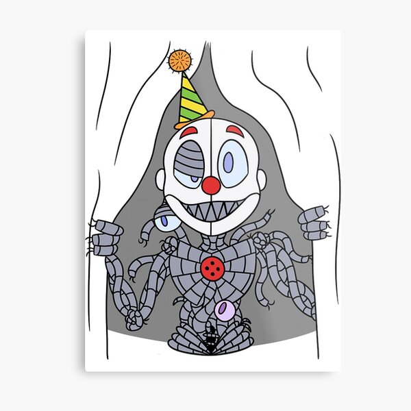 Five Nights at Freddy&amp;amp;#39;s Sister Location - Ennard Metal  Print for Sale by Jobel