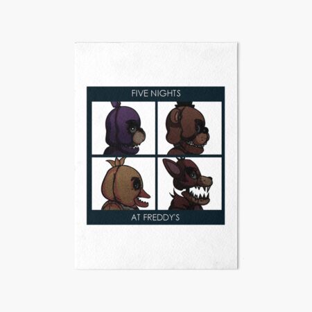 Five Nights At Candys Art Board Print for Sale by gosaide4