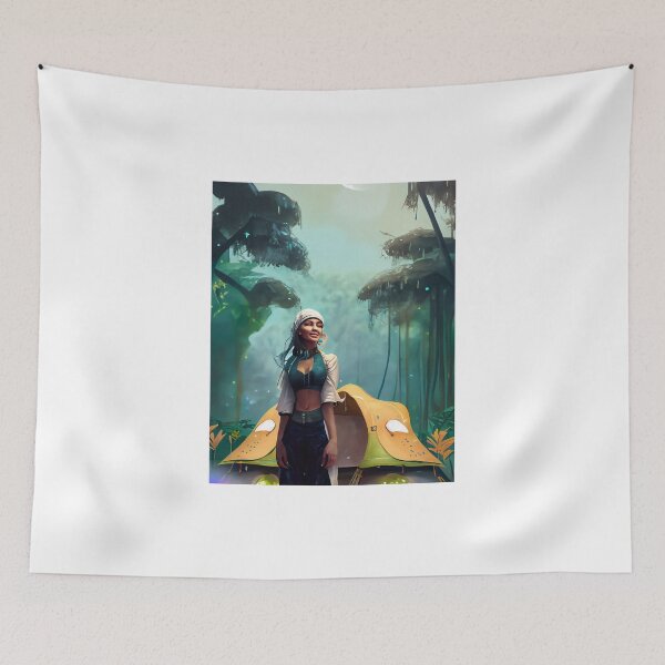 Item preview, A girl in the forest Edition 4 designed and sold by rizwanfdi.