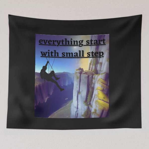 Item preview,  everything start with small step designed and sold by maggNf.