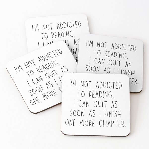 Item preview, I'm not addicted to reading designed and sold by venomouspixie.