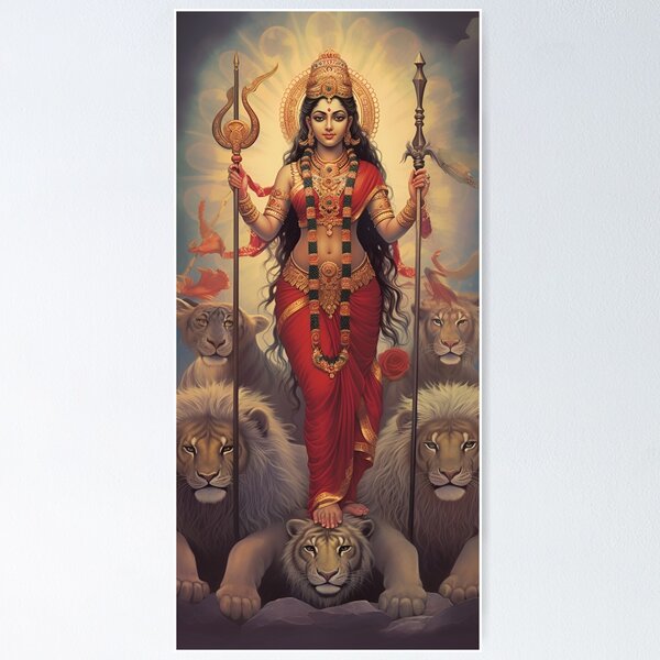 Item preview,  Durga Devi designed and sold by Instine Issac.