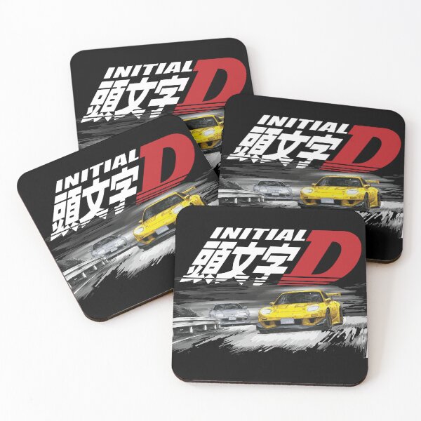 Item preview, Initial D FD RX7 VS A90 SUPRA 2JZ Stage 1 Drifting -Keisuke Takahashi vs Hideo Minagawa designed and sold by cowtownCOWBOY.