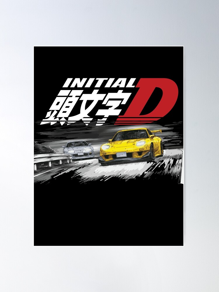 Initial D Street Stage - Keisuke's First Stage FD (Unused spoiler and front  bumper) 