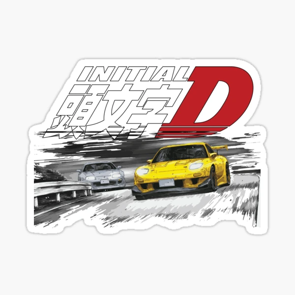 Initial D Street Stage - Keisuke's First Stage FD (Unused spoiler and front  bumper) 