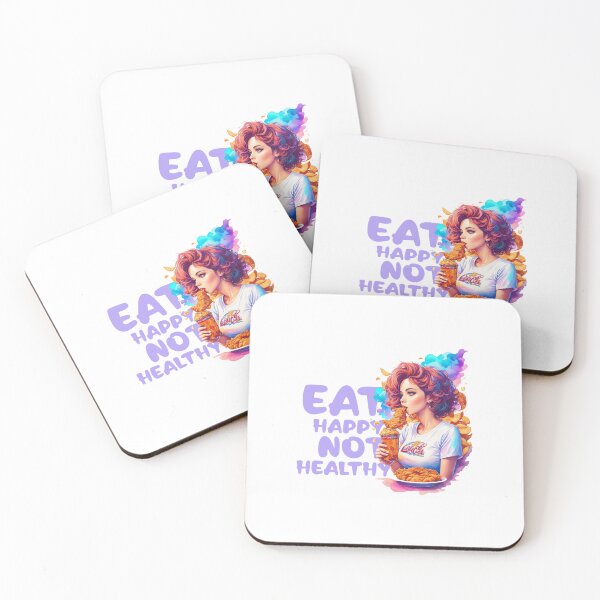 Artikelvorschau, Eat happy not healthy: Love's Recipe for Happiness entworfen und verkauft von Paolospresent.