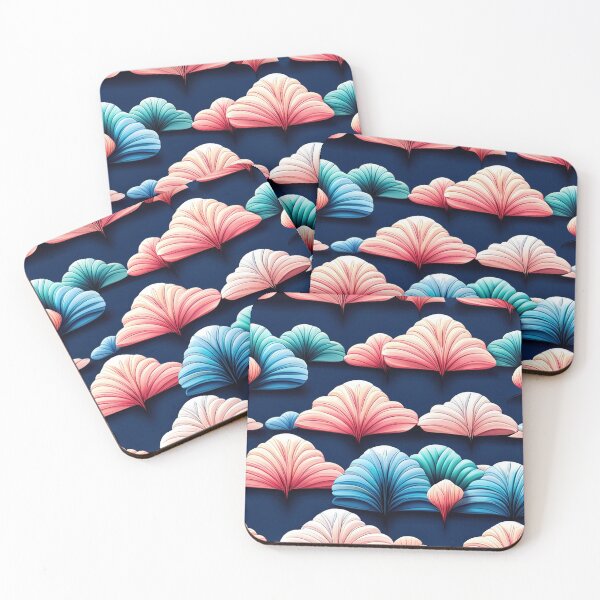 Item preview, Clean Japanese-Inspired Watercolor Seamless Vector Flowers Pattern - Premium Design designed and sold by Jisoo Flowers.