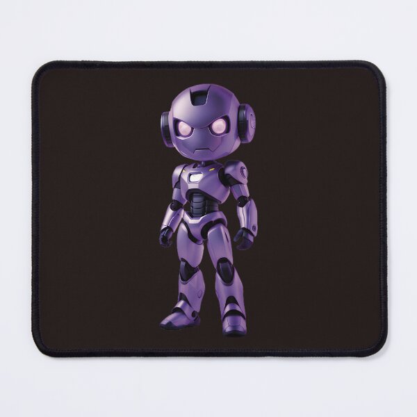Item preview, Purple Robot - Art & Design on Redbubble designed and sold by Mementium.