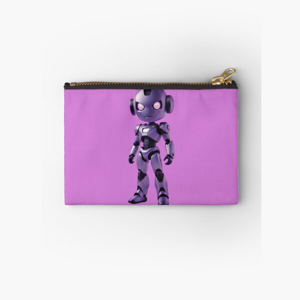 Item preview, Purple Robot - Art & Design on Redbubble designed and sold by Mementium.
