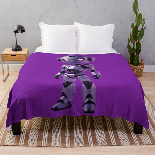 Item preview, Purple Robot - Art & Design on Redbubble designed and sold by Mementium.