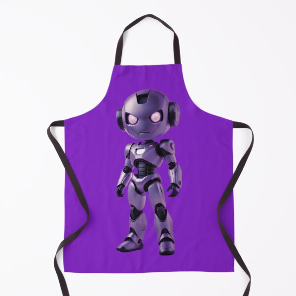 Item preview, Purple Robot - Art & Design on Redbubble designed and sold by Mementium.