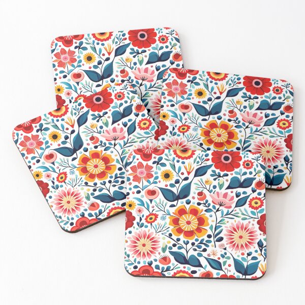 Item preview, Detailed and Clean Japanese-Inspired Watercolor Seamless Flowers Pattern - Vector Desig designed and sold by Jisoo Flowers.