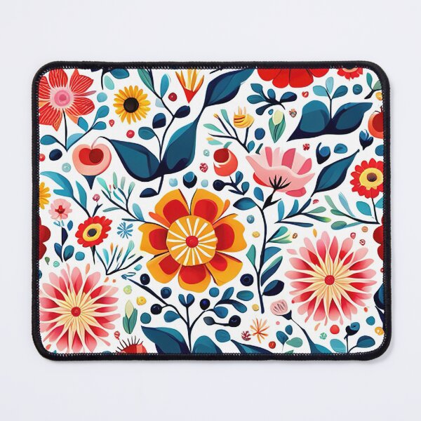 Item preview, Detailed and Clean Japanese-Inspired Watercolor Seamless Flowers Pattern - Vector Desig designed and sold by Jisoo Flowers.