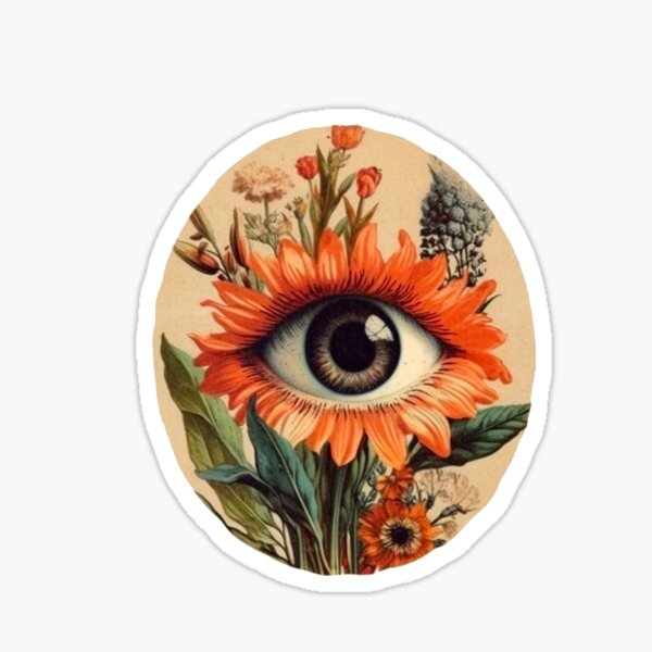 Item preview, Eyeball Flower  designed and sold by shaylafish.