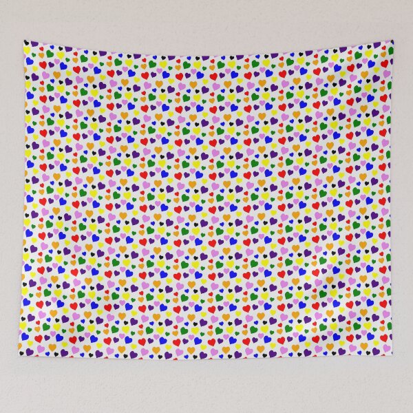 Item preview, Rainbow Hearts designed and sold by STUFFbyMJS.