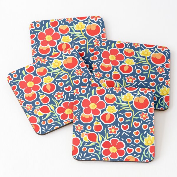 Item preview, Authentic Japanese Design: Watercolor Seamless Flowers Pattern designed and sold by Jisoo Flowers.