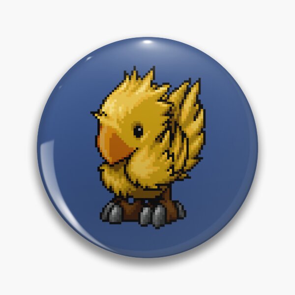 Item preview, Pixelart Chocobo designed and sold by artyfartsds.