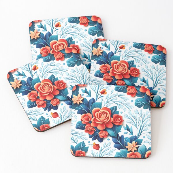 Item preview, Modern Rose Art: Watercolor Seamless Vector Flowers Pattern designed and sold by Jisoo Flowers.