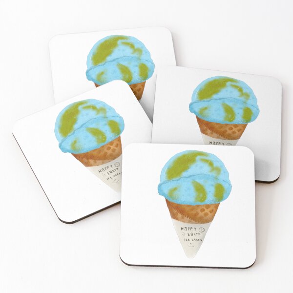 Item preview, Earth Ice cream Waffle cone designed and sold by Sasidigital.
