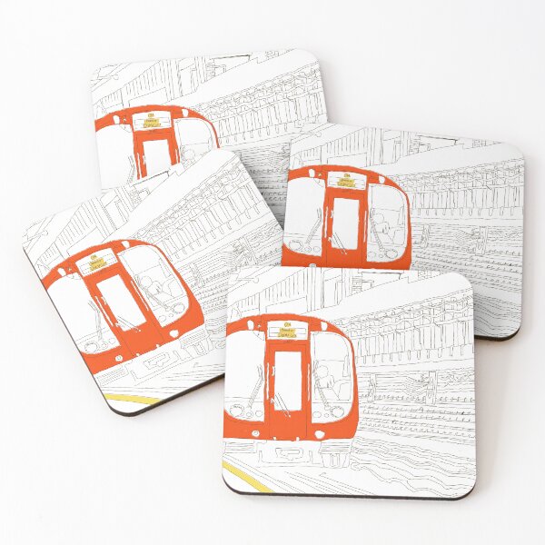 Item preview, London Tube Train Digital Design designed and sold by vallisrowe.