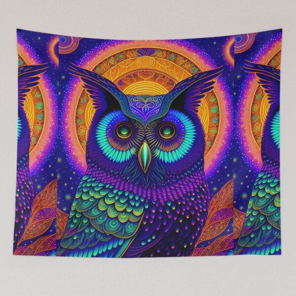 Item preview, Mystic Owl Spiritual Journey designed and sold by ittybittyowl.