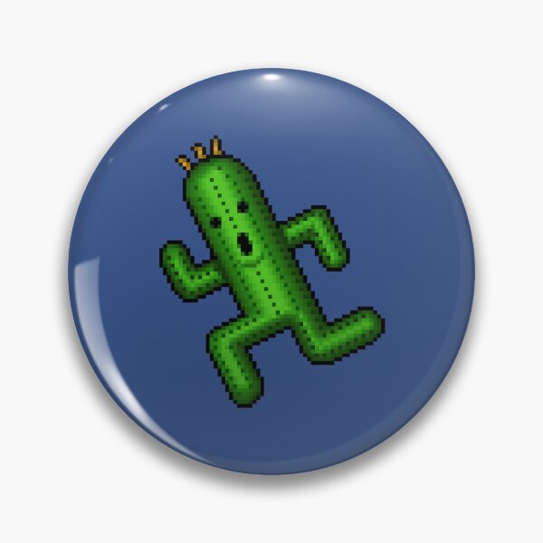 Item preview, Pixelart Cactuar designed and sold by artyfartsds.