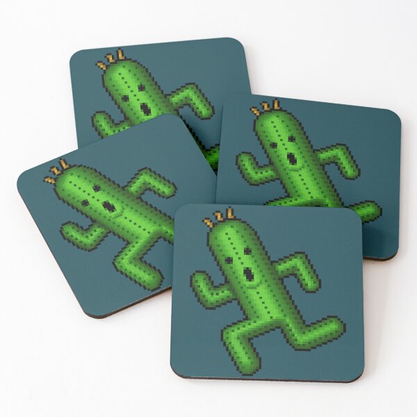 Item preview, Pixelart Cactuar designed and sold by artyfartsds.