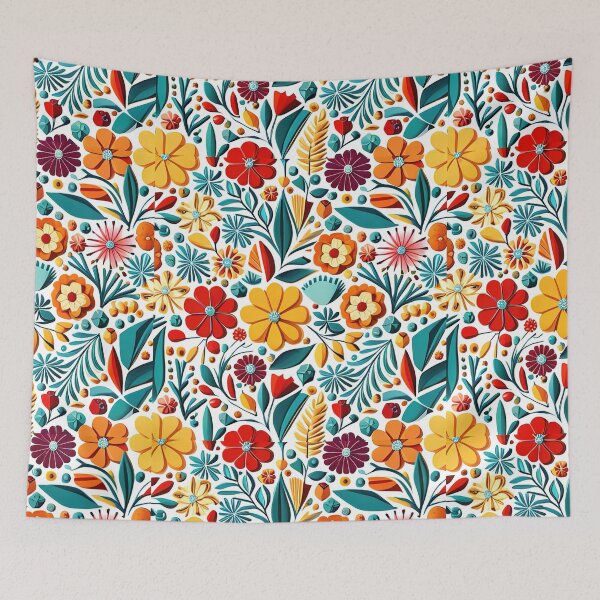 Item preview, Watercolor Seamless Vector Flowers Pattern, Highly Detailed Clean Premium Vector design designed and sold by Jisoo Flowers.