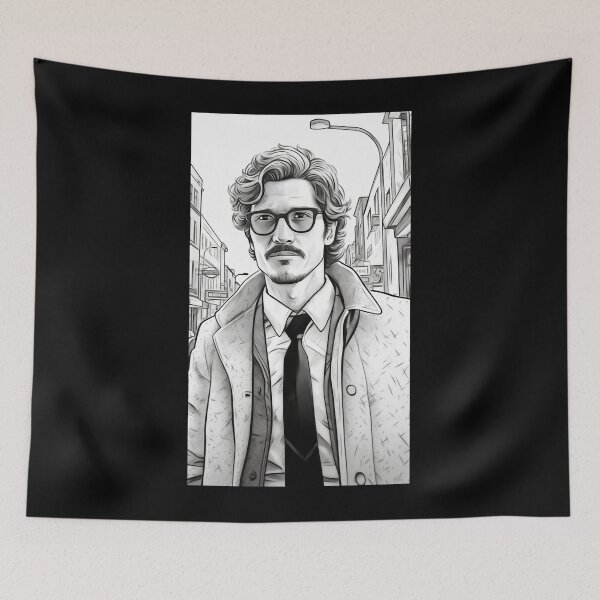 Item preview, Pedro Pascal Retro City designed and sold by purvis-cher.