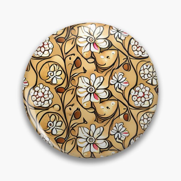 Item preview, Japanese-Inspired Watercolor Seamless Vector Flowers Pattern - Premium Design designed and sold by Jisoo Flowers.