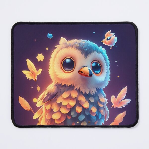 Item preview, Ai Generated Cute Spirit Bird Harmonysong designed and sold by AiArtMerch.
