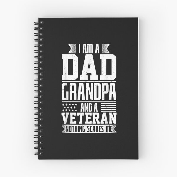 Item preview, I Am A Dad, Grandpa And A Veteran Nothing Scares Me designed and sold by maiayos.
