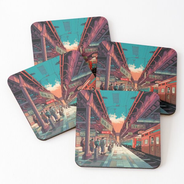 Item preview, Train Station designed and sold by AnotherJapan.