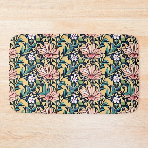 Item preview, Traditional Japanese Art: Watercolor Seamless Vector Flowers Pattern designed and sold by Jisoo Flowers.