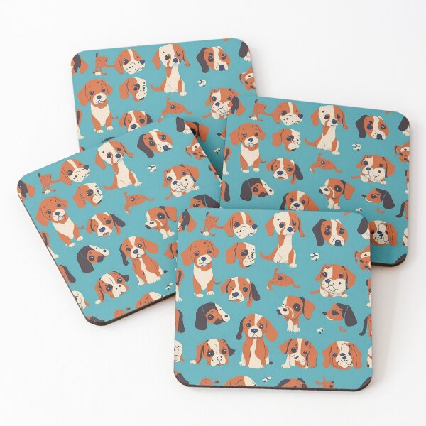 Item preview, Captivating Illustrated Patterns Inspired by the Playfulness of Puppies designed and sold by mdhanim.