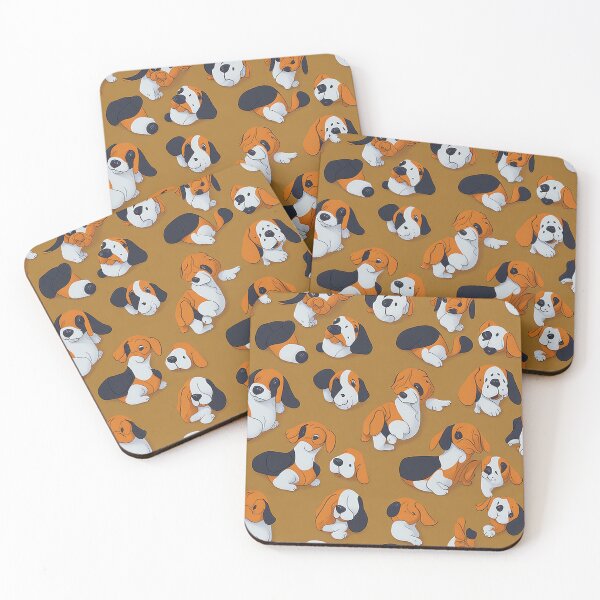 Item preview, Exploring Repeat Patterns in Delightful Puppy Illustrations designed and sold by mdhanim.
