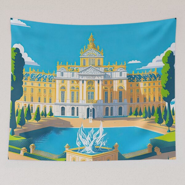 Item preview, The Palace of Versailles designed and sold by fleurdesignart.