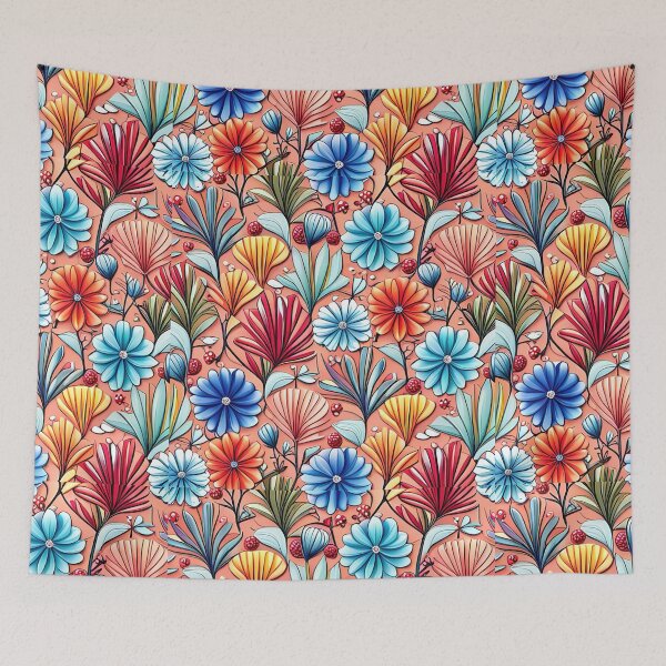 Item preview, Watercolor Seamless Vector Flowers Pattern - Premium Clean Design designed and sold by Jisoo Flowers.
