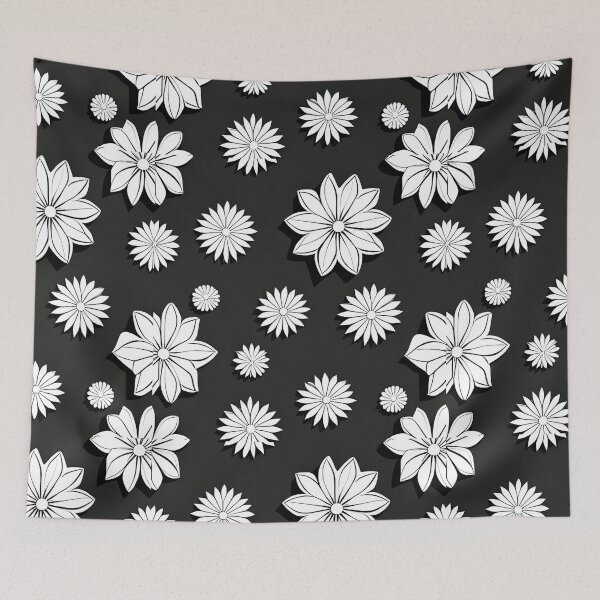 Item preview, Japanese-Inspired Watercolor Seamless Vector Flowers Pattern - Premium Design designed and sold by Jisoo Flowers.