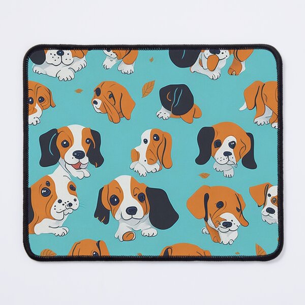 Item preview, Illustrated Repeat Designs Reflecting the Beauty of Puppy Diversity designed and sold by mdhanim.