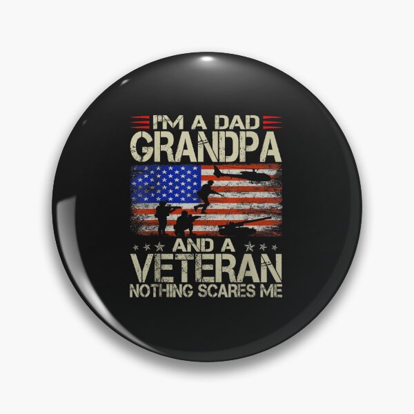 Item preview, I'm A Dad Grandpa And Veteran Fathers Day Papa Grandpa Gifts designed and sold by maiayos.