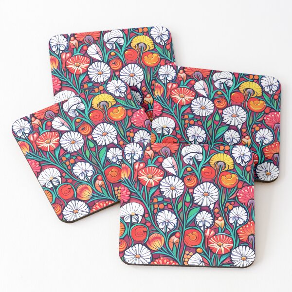 Item preview, Premium Design: Japanese-Inspired Watercolor Seamless Flowers Pattern designed and sold by Jisoo Flowers.