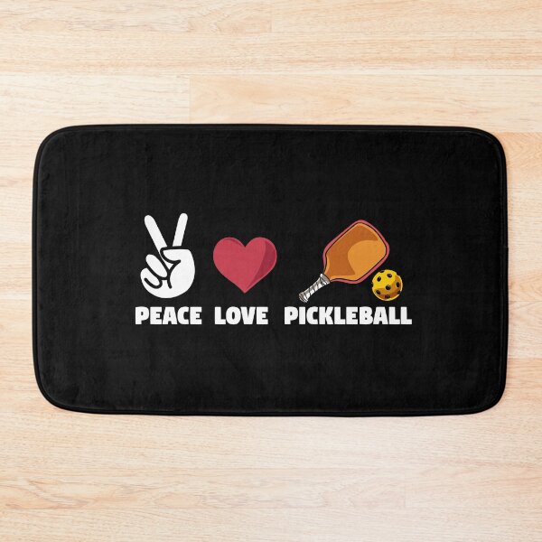 Item preview, Peace Love Pickleball Racket Pickleball Player designed and sold by Pubi.