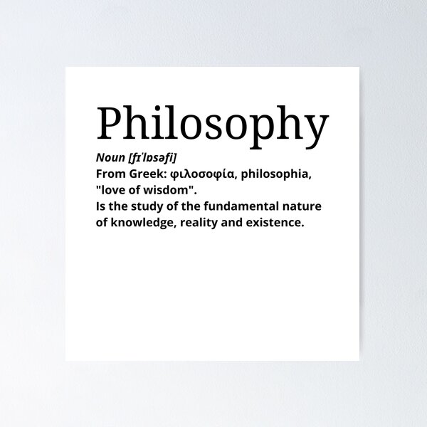Item preview, Philosophy definition designed and sold by Cleanthes.