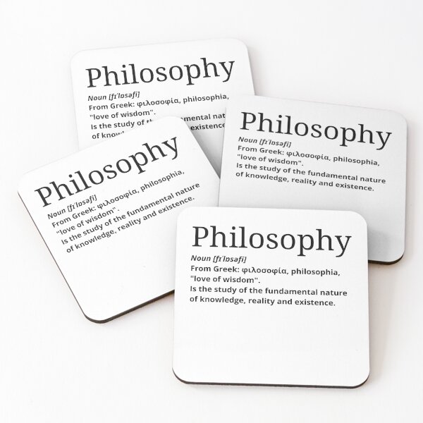 Item preview, Philosophy definition designed and sold by Cleanthes.