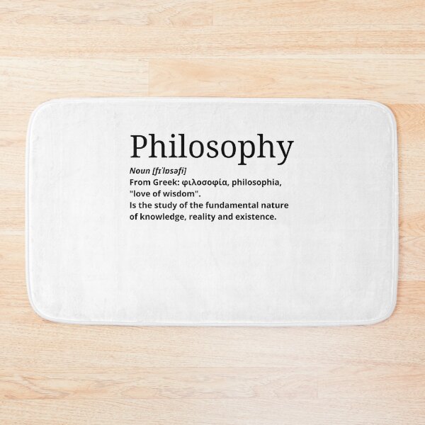 Item preview, Philosophy definition designed and sold by Cleanthes.